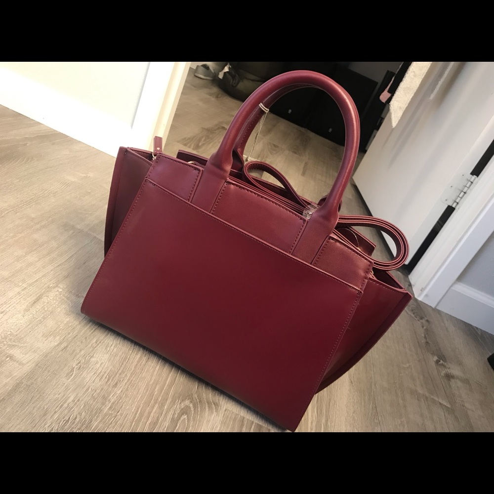 Brand New! A New Day Burgundy Handbag!